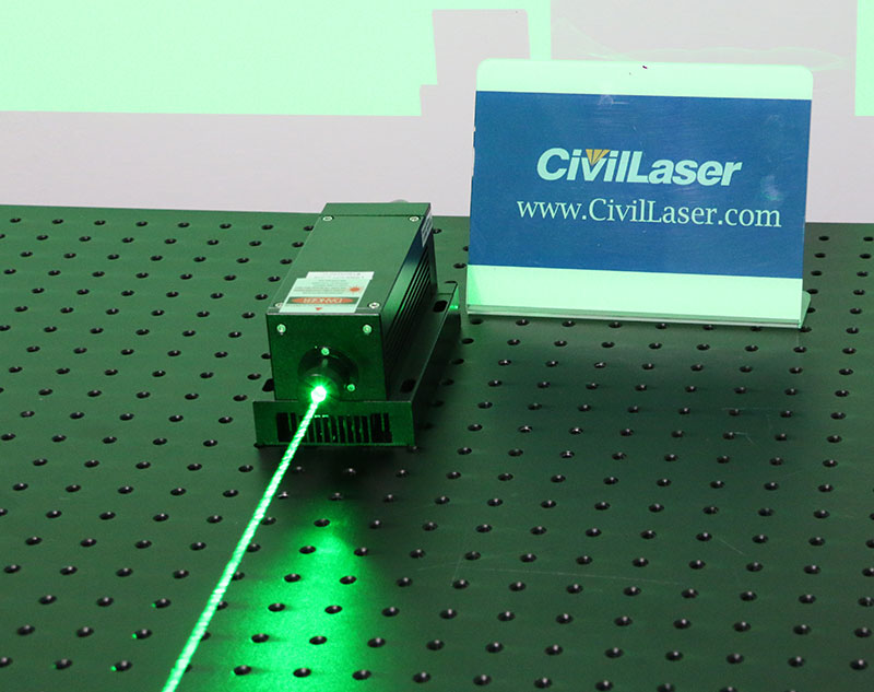 532nm 600mW~700mW green dpss with TTL modulation high quality solid state laser - Click Image to Close